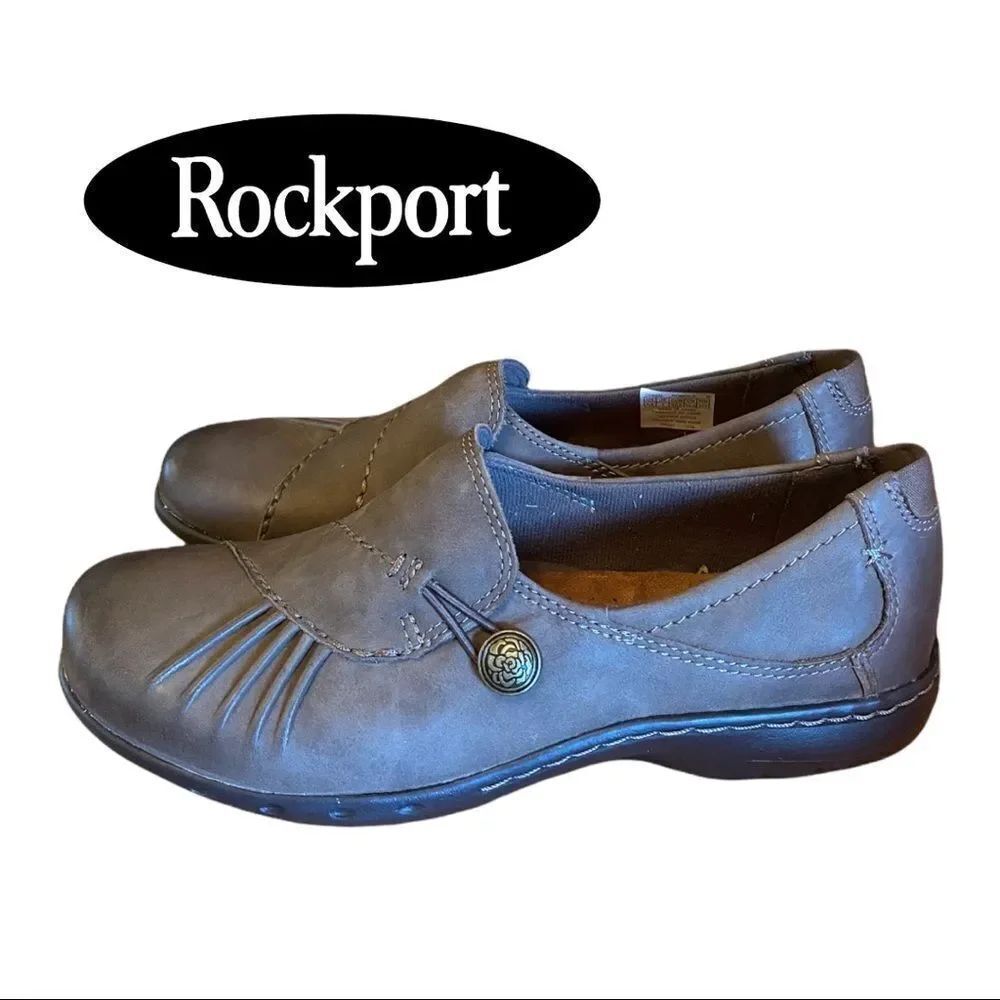 New in Box Rockport Cobb Hill "Paulette" Leather Loafers 5.5 5.5M